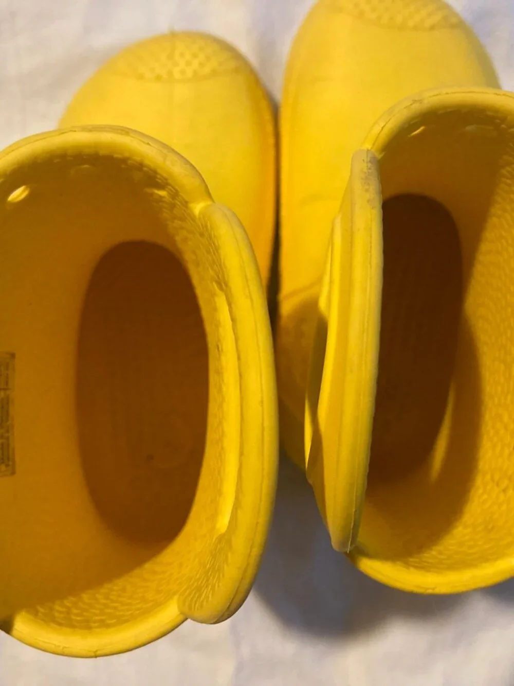 Crocs Handle It Rain Boots Yellow Child's Size C8